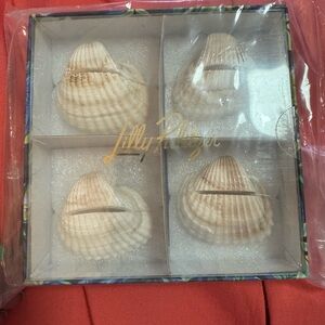 Lilly Pulitzer Shell Placecard Holders